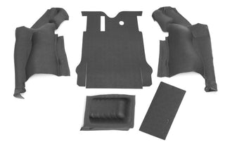 BedRug 5pc BedTred Cargo Kit (REAR) w/ Tailgate and Tub Liner: Jeep Wrangler 2007-2010