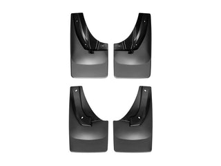 WeatherTech No Drill Mudflaps Black: Ram 2500/3500 2013-2018 6.7L Diesel/6.4L 392/5.7L Hemi