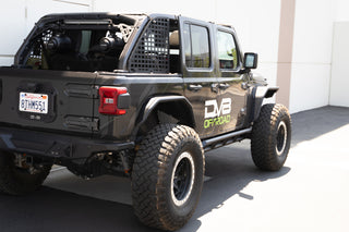 DV8 Offroad FS-15 Series Rock Sliders (SIDE): Jeep Wrangler JL 2018-2026 6.4L 392/3.6L V6