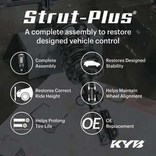 KYB Strut Plus Strut Right (FRONT): Jeep Grand Cherokee 2005-2010 5.7L/3.7L