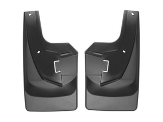 WeatherTech No Drill MudFlaps Front Black: Ram 2500/3500 2019-2026 6.7L Diesel / 6.4L 392