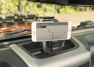 Rugged Ridge Dash Multi-Mount Phone Kit: Jeep Wrangler 2011-2018 3.6L/3.8L V6