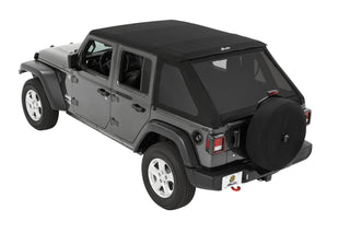 Bestop Trektop 4-Door Soft Top Black Diamond: Jeep Wrangler JL 2018-2026