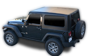 DV8 Offroad 2 Piece Square Back Hard Top: Jeep Wrangler JK 2007-2018