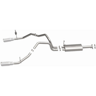 MagnaFlow Street Series Cat-Back Performance Exhaust System Dual Rear Exit: Ram 1500 (19-25) w/ Polished Tips