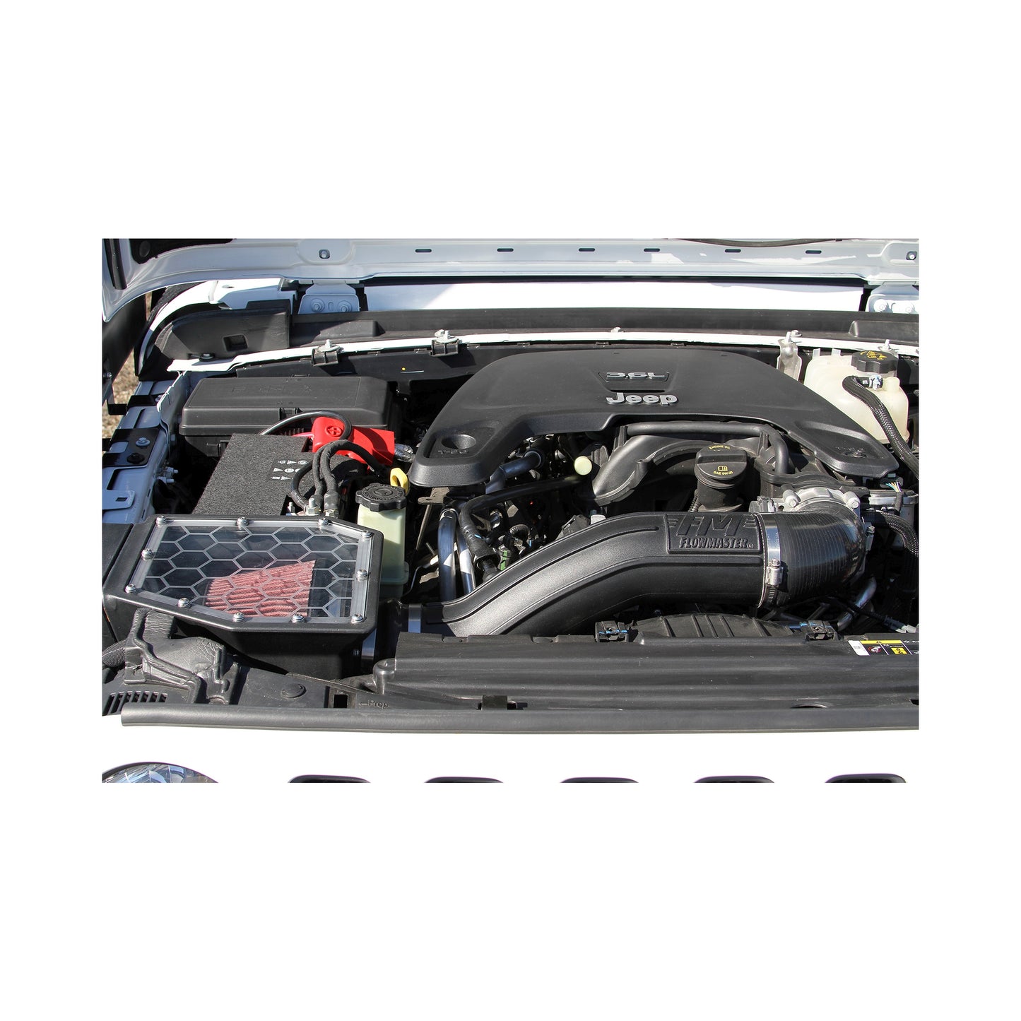 Flowmaster Delta Force Performance Air Intake: Jeep Gladiator (20-25) / Wrangler (18-25)