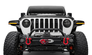 Bushwacker Trail Armor Hood Armor 3-Piece Set: Fits Most Jeep Wrangler / Gladiator Models (2018-2024) - Textured Black