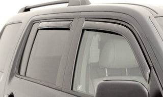 AVS Ventvisor In-Channel Window Deflectors (4PC, Smoke): Jeep Commander 2006 - 2010