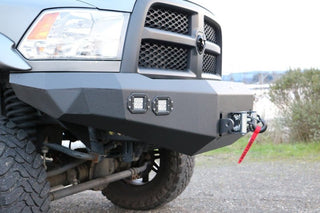 DV8 Offroad Front Bumper: Dodge Ram 2500 (2010-2018) / Ram 3500 (2010-2018)