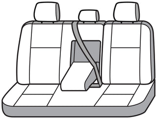 Covercraft 20-23 Jeep Gladiator Carhartt SeatSaver Custom Second Row Seat Covers - Brown