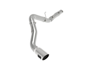 aFe LARGE BORE HD 5in 409-SS DPF-Back Exhaust w/Pol Tip: Ram 2500 / 3500 2019-2026 6.7L Diesel