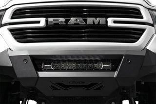 Addictive Desert Designs Black Label Front Bumper: Ram 1500 (2019-2024) - Hammer Black Powder Coat