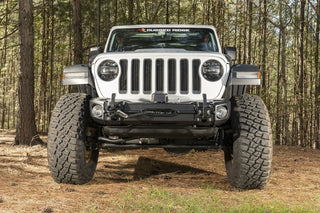 Rugged Ridge Arcus Front Bumper Set w/Tray & Hooks (FRONT): Jeep Wrangler JL/JT 2018-25 2.0L-6.4L