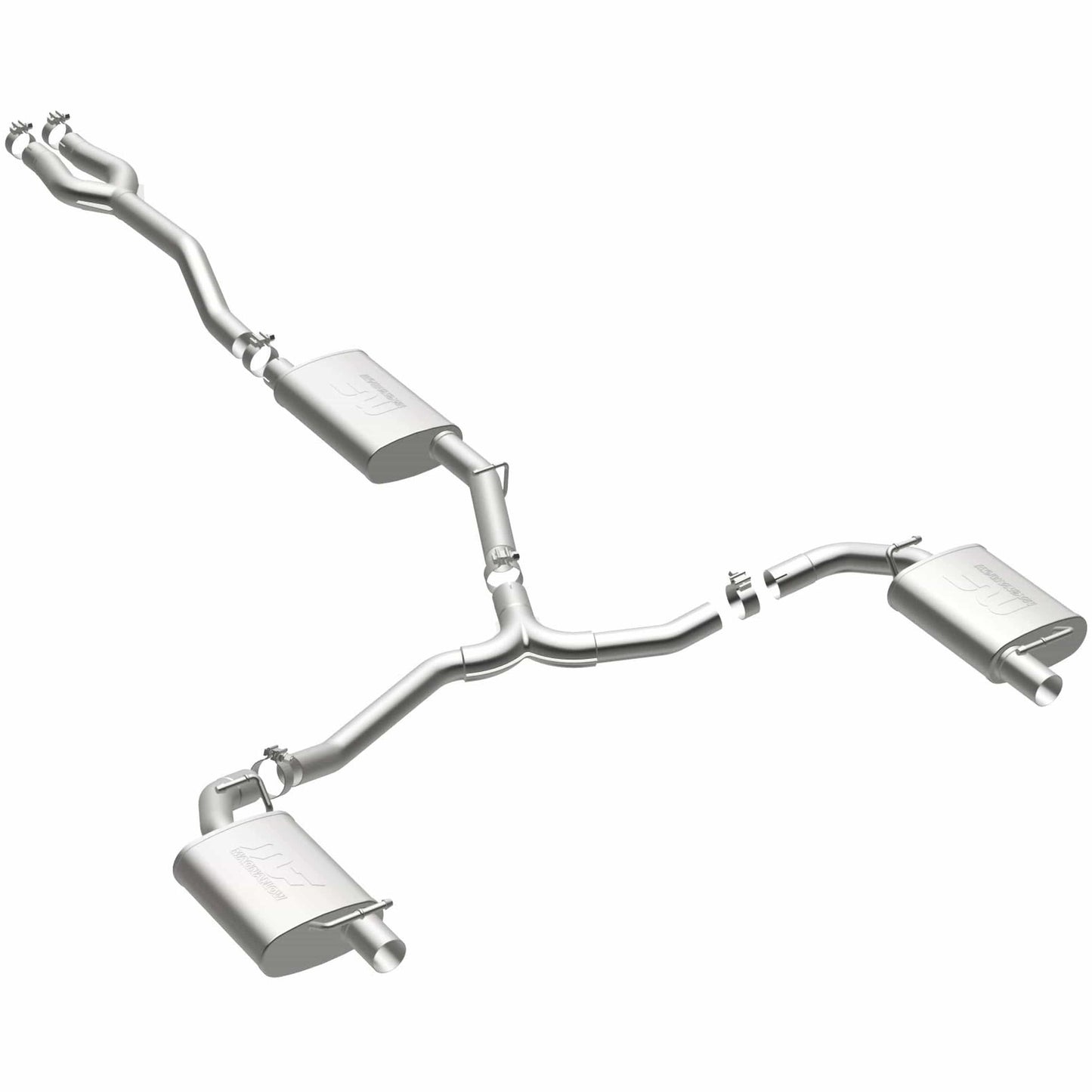 MagnaFlow Street Series Cat-Back Performance Exhaust System (REAR): Chrysler 300 / Dodge Charger 2015 - 2023