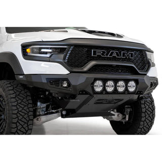 Addictive Desert Designs Bomber Front Bumper (FRONT): Ram 1500 TRX (2021-23) - Hammer Black/Satin Black