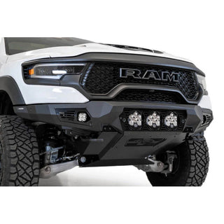 Addictive Desert Designs Bomber Front Bumper (FRONT): Ram 1500 TRX (2021-23) - Hammer Black/Satin Black