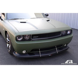APR Carbon Fiber Front Wind Splitter w/ Rods: Dodge Challenger SRT8 2011 - 2014