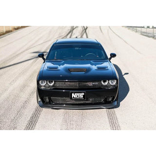 NOS Plate Wet Nitrous Kit (Black Bottle): Dodge / Ram / Jeep 6.2L SRT Hellcat / Trackhawk 2015 - 2025