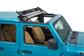 Bestop Sunrider For Hardtop Black Diamond (TOP): Fits Jeep 2018-2025
