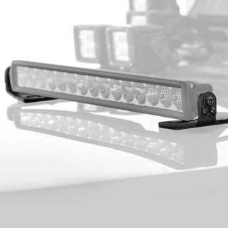 Go Rhino Light Mount for 20" Single Row LED Bar: Fits Most Jeep Wrangler / Gladiator Models (2007-2026)