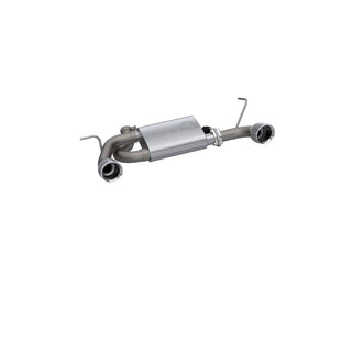 QTP Screamer Axle Back Exhaust: Jeep Wrangler JK (07-18) / Grand Cherokee (05-10)