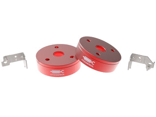 aFe CONTROL 3.0in Leveling Kit - Red: Ram 1500 3.0L Hurricane 2025 - 2026 (RHO Models)