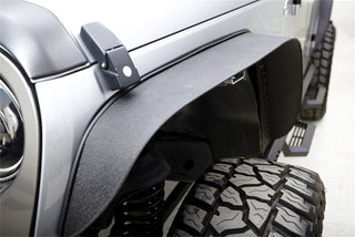 Rampage Steel Fender Flares Slim Black: Jeep Wrangler JK 2007-2018 3.6L V6 / 3.8L V6
