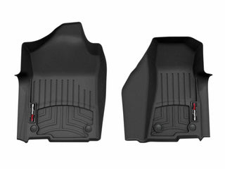 WeatherTech Front FloorLiner Vinyl HDTE: Ram 3500 2025-2026 6.7L Diesel / 6.4L 392 - Black