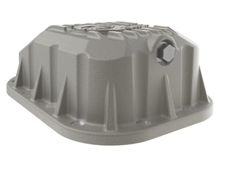 aFe Street Series Raw Engine Oil Pan w/ Machined Fins (F&R): Jeep Wrangler JL / Gladiator 2018-2025 3.6L V6