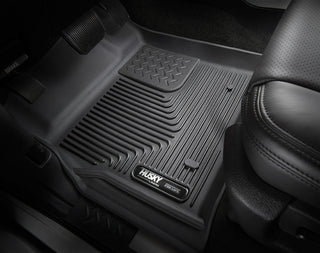 Husky Liners Black 2nd Row Floor Liners: Jeep Wrangler (2007-2017) / Wrangler JK (2018)