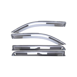 Putco Element Chrome Window Visors (SET OF 4): Ram 1500 Quad Cab (2019-2026)