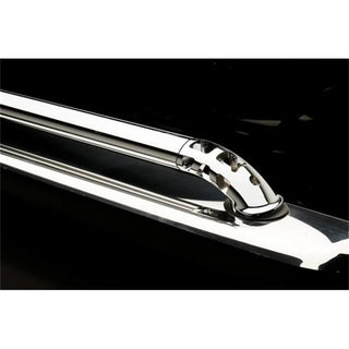 Putco Oval Chrome Coated Stainless Steel 5.7in Bed Crossrails: Fits Most Dodge / Ram 1500 Models (2002-2018)