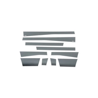 Putco Black Platinum Stainless Steel Rocker Panels Kit: Fits Most Dodge / Ram 1500 Models (2002-2024)