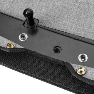 Rugged Ridge Savannah Brief Top Black: Jeep Wrangler JL 2018-2023 2.0L/3.6L