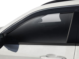 Husky Liners Low Profile Ventvisor 4pc Window Deflector: Jeep Grand Cherokee (2011-2021) - Chrome Trim