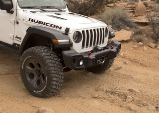 Rugged Ridge Winch Mount Plate: Jeep Wrangler JL/JT 2018-25 2.0L-6.4L