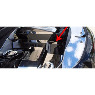 American Car Craft Polished Engine Harness Cover: Dodge Challenger 5.7L Hemi 2009 - 2023