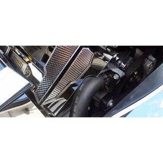 American Car Craft Polished Engine Harness Cover: Dodge Challenger 5.7L Hemi 2009 - 2023