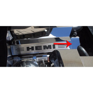 American Car Craft Polished Engine Harness Cover: Dodge Challenger 5.7L Hemi 2009 - 2023