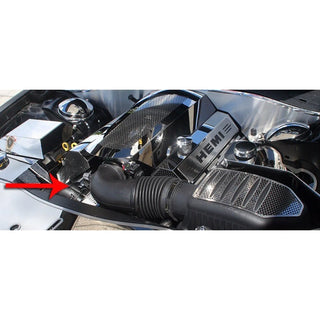 American Car Craft Polished Engine Harness Cover: Dodge Challenger 5.7L Hemi 2009 - 2023