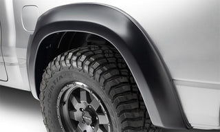Bushwacker Extend-A-Fender Flares 4pc Smooth Black: Ram 2019-2024 3.0L/3.6L/5.7L/6.2L TRX Excl Rebel/TRX