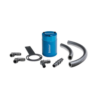 Volant Aluminum Oil Catch Can Kit w/ Mounting Bracket: Fits Most Ram 1500 Models (2019-2024) - Blue