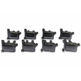 MSD Blaster HVC Ignition Coils (8-Pack, Dual Plug): 2005 - 2025 5.7L Hemi / 6.1L SRT8 / 6.4L 392 / 6.2L SRT Hellcat