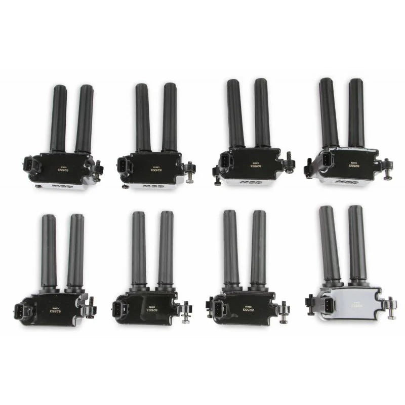 MSD Blaster HVC Ignition Coils (8-Pack, Dual Plug): 2005 - 2025 5.7L Hemi / 6.1L SRT8 / 6.4L 392 / 6.2L SRT Hellcat