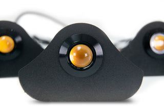 DV8 Offroad Amber Marker Lights: Jeep Wrangler (18-21) / Wrangler JK (18)