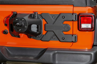 Rugged Ridge Spartacus HD Tire Carrier Hinge Casting: Jeep Wrangler JL 2018-2025 3.6L/6.4L 392