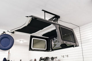 Bestop Hoss Hardtop Hoist Black (FRONT): Jeep Wrangler JL 2018-2025 2.0L/3.6L