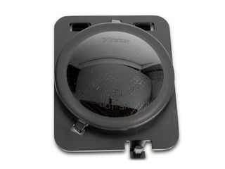 Raxiom Axial Series White LED Side Marker Lights (FRONT): Fits Most Jeep Wrangler Models (2007-2018) - Smoked