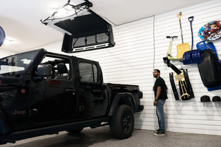 Bestop Hoss Hardtop Hoist Black (FRONT): Jeep Wrangler JL 2018-2025 2.0L/3.6L