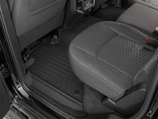 WeatherTech FloorLiner HP Rear RAM 2500/3500 Crew Cab 2019-2026 w/ Black